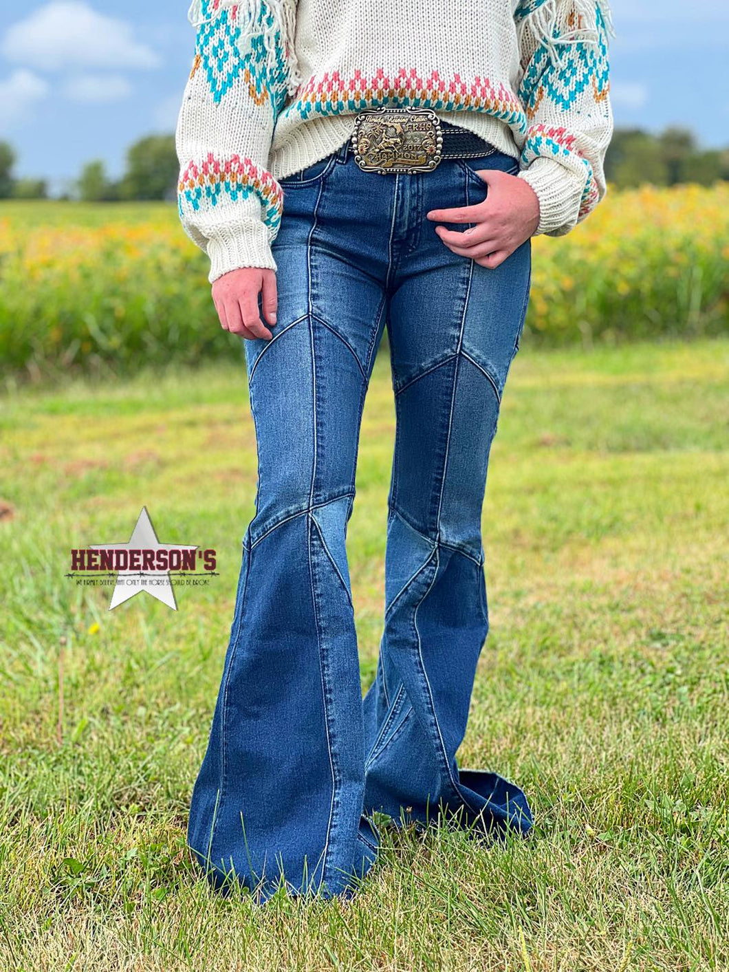 Share more than 223 bell bottom western jeans super hot