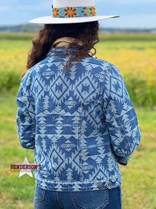 Load image into Gallery viewer, Aztec Jacquard Jacket by Rock &amp; Roll - Henderson&#39;s Western Store