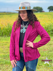 Load image into Gallery viewer, Ladies Iridescent Blazer by Rock &amp; Roll - Henderson&#39;s Western Store