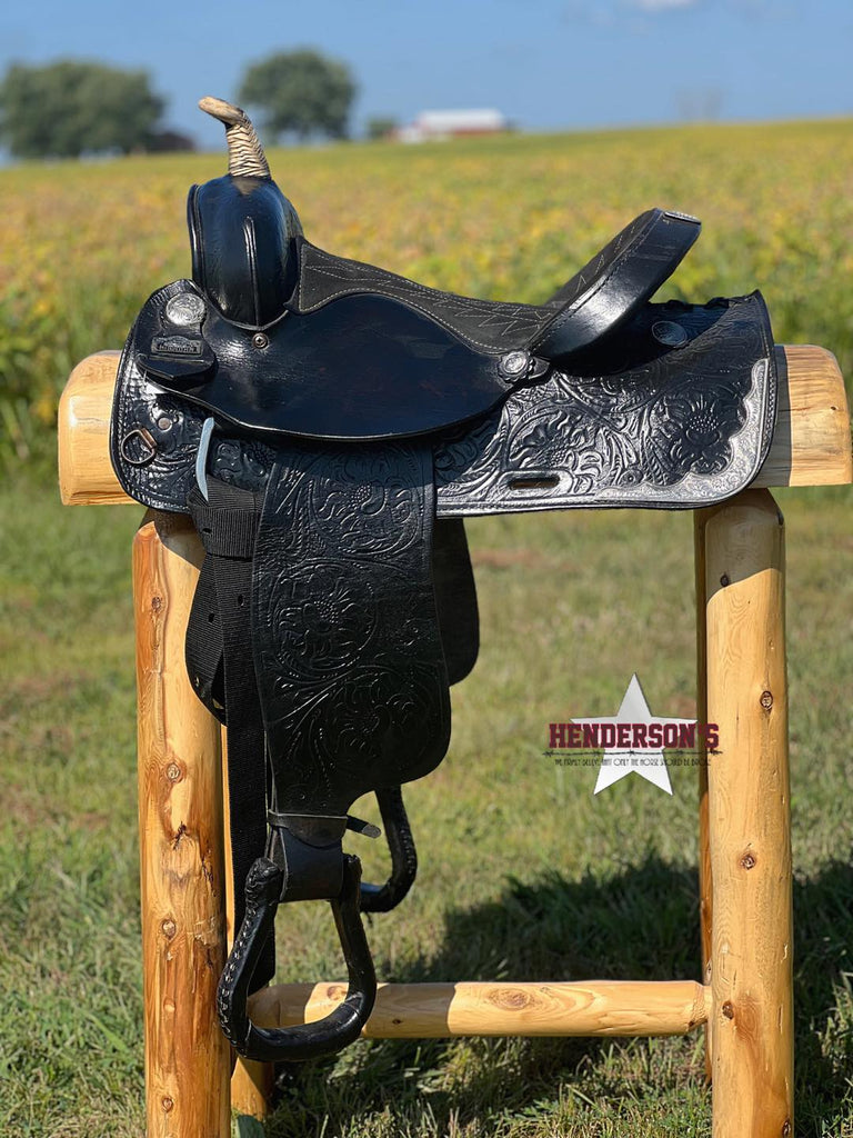 Used Big Horn Trail Saddle - Henderson's Western Store