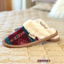 Fleece Slide Slippers ~ Sophia - Henderson's Western Store
