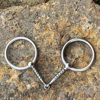 Loose Ring Snaffle by Tom Balding ~ Small Iron - Henderson's Western Store