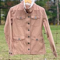 Cotton Canvas Jacket by Powder River ~ Tan - Henderson's Western Store