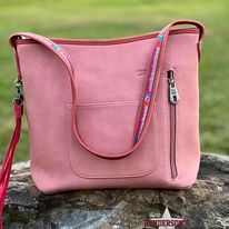 Load image into Gallery viewer, MW Pink Hobo Bag - Henderson&#39;s Western Store