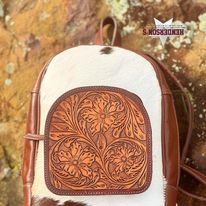 Load image into Gallery viewer, MW Hair-On Mini Backpack - Henderson&#39;s Western Store