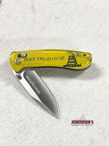 Load image into Gallery viewer, Whiskey Bent Knife ~ Don&#39;t Tread - Henderson&#39;s Western Store