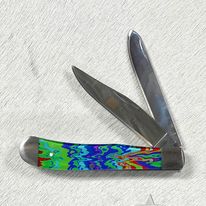 Twisted X Knife ~ Tie Dye - Henderson's Western Store