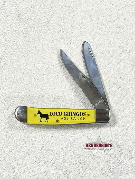 Whiskey Bent Knife ~  Trapper ~ loco Gringos - Henderson's Western Store
