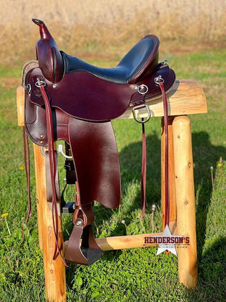 16 Argentina Cow Leather Hardseat Ranch Style Western Saddle