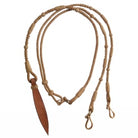 Rawhide Braided Romal Reins - Henderson's Western Store