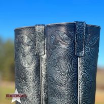 Ladies Western Rose Ostrich by Anderson Bean - Henderson's Western Store