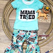 Mama Tried Outfit ~ Shirt & Bell Bottoms - Henderson's Western Store