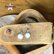 Western Style Semi-precious Stone Drop Post Earrings - Henderson's Western Store