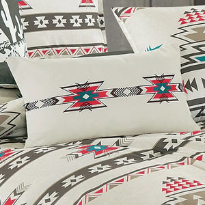 Load image into Gallery viewer, Southwestern Sedona Desert Aztec Comforter - 6 Piece Set Twin - Henderson&#39;s Western Store