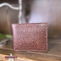 Textured Leather Wallet - Henderson's Western Store