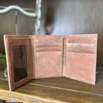 Floral Tooled Wallet - Henderson's Western Store