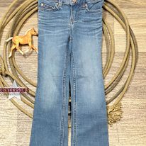Girl's Wrangler Bootcut Jeans in Germaine - Henderson's Western Store