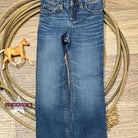 Girl's Wrangler Bootcut Jeans in Hannah - Henderson's Western Store