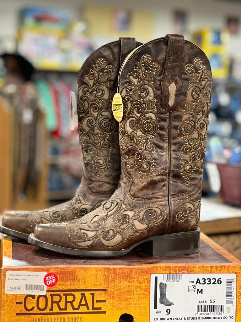 A3326 (sizes 9 & 9.5 - Henderson's Western Store