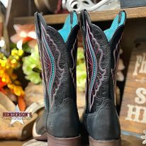 Ariat Prime Time Western Boot ~ Black - Henderson's Western Store
