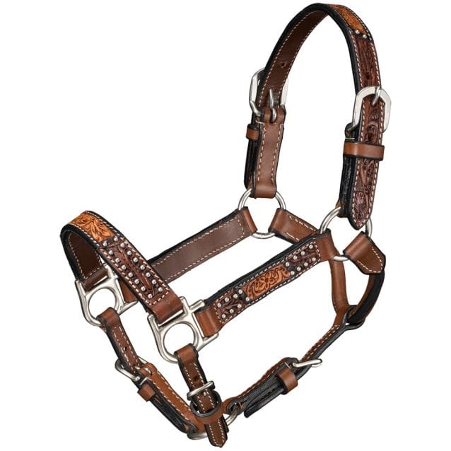 Royal King Mini Cow Puncher Halter W/Lead - Henderson's Western Store