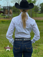 Ladies Panhandle Solid ~ White - Henderson's Western Store