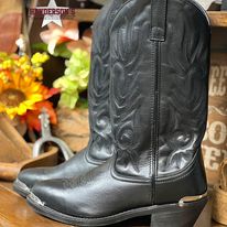 Men's Black Trucker Boots by Laredo - Henderson's Western Store
