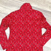 Girl's Red Bandana Print Shirt by Panhandle - Henderson's Western Store
