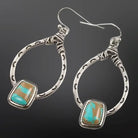 Western Turquoise Stone Earrings - Henderson's Western Store