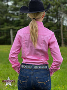 Ladies Rock & Roll  Solid ~ Pink - Henderson's Western Store