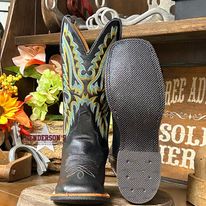 Shay Boots by Justin ~ Black - Henderson's Western Store