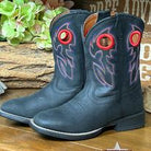 Bowline Junior by Justin ~ Black - Henderson's Western Store