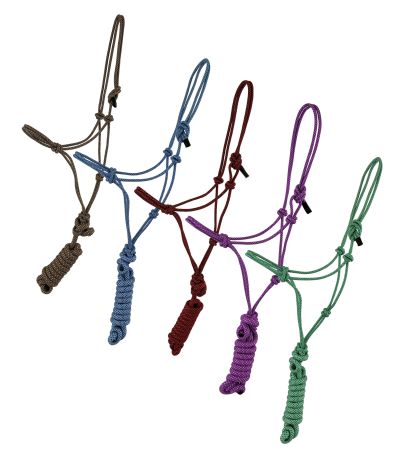 Cowboy Knot Rope Halter ~ Pony - Henderson's Western Store