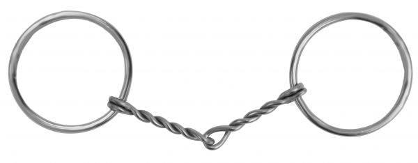 O-Ring Snaffle W/Twisted Mouth - Henderson's Western Store