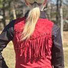 Studded Microsuede Vest by Rock & Roll - Henderson's Western Store