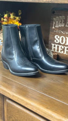 Men's Black zipper Ankle Boot by Laredo - Henderson's Western Store