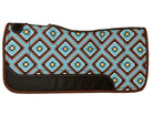 Nylon Printed Contoured Saddle Pad ~ Aztec - Henderson's Western Store