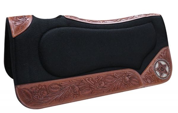 Black Felt Built Up ~ Hair Inlay - Henderson's Western Store