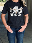 Howdy Cowskull Tee - Henderson's Western Store