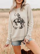 Western Cowboy Knit Sweater - Henderson's Western Store