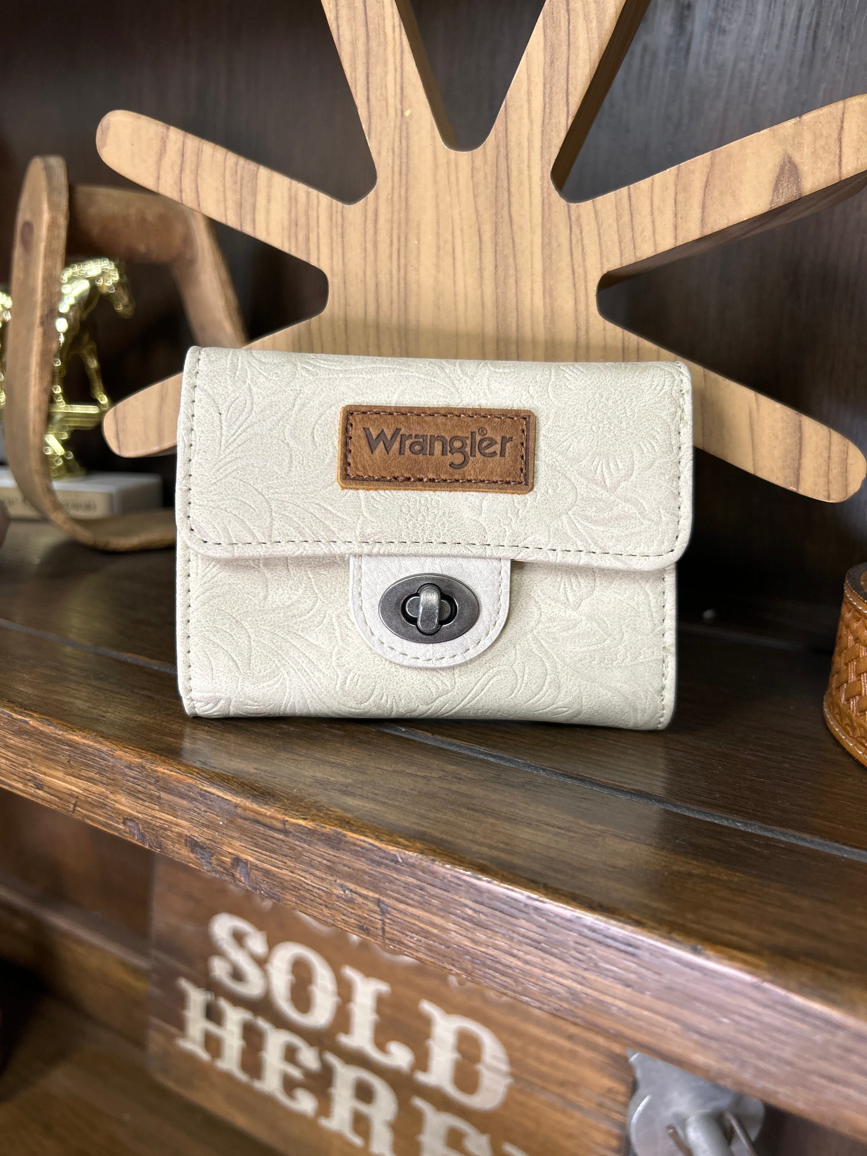 Wrangler Floral Embossed Wallet - Henderson's Western Store