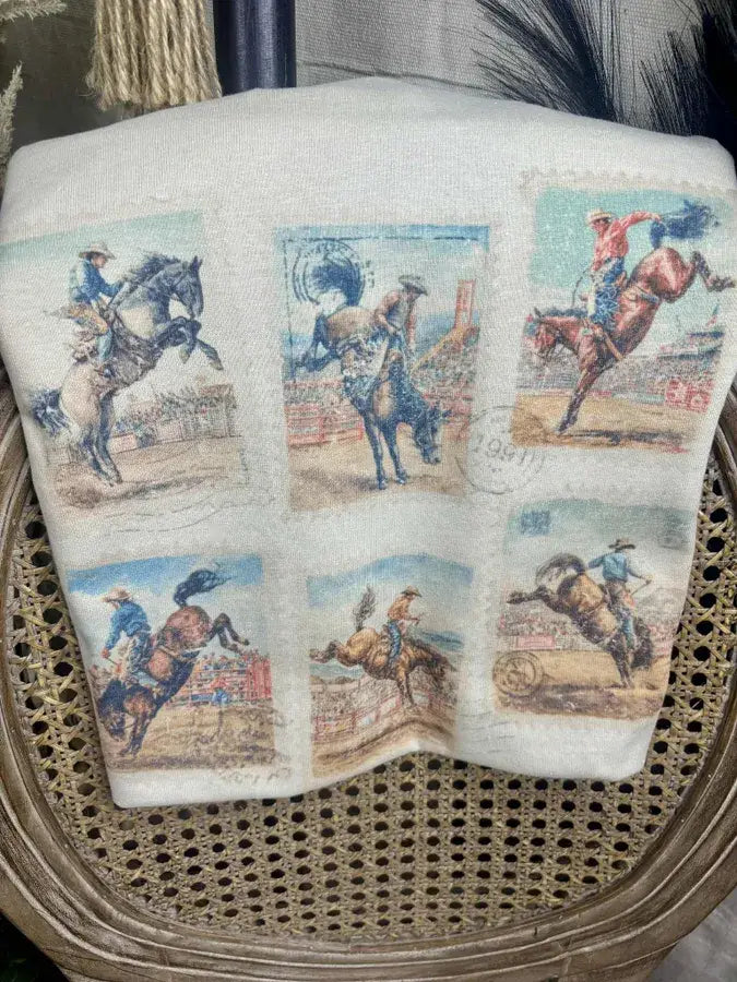 The Bronc Rider Tee - Henderson's Western Store
