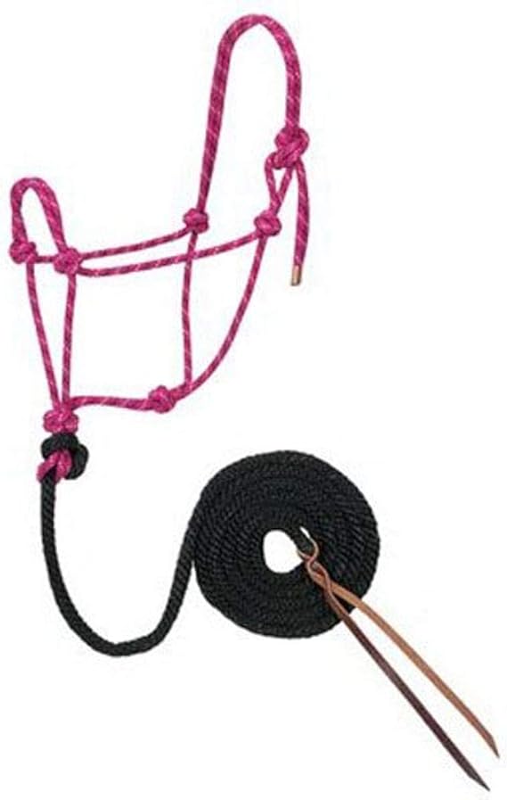 Nylon Rope Halter W/Removeable Lead - Henderson's Western Store