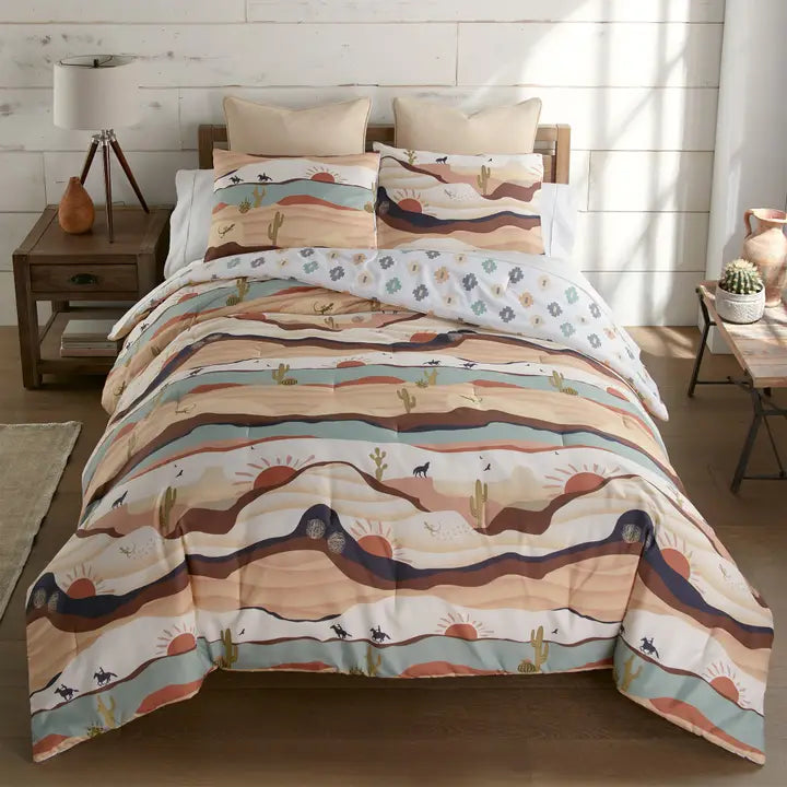 Journey 3pc Comforter Bedding Set ~ King - Henderson's Western Store