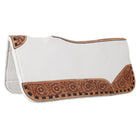 Contoured Felt Saddle ~ Ivory - Henderson's Western Store