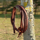 Oiled Harness Reins ~ Pineapple Knots - Henderson's Western Store