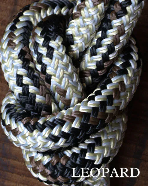 Special Edition Collection Lead Ropes~ Leopard Snap - Henderson's Western Store