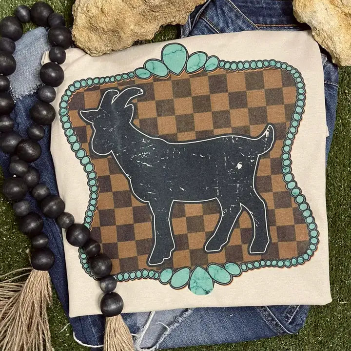Stock Show Goat Tee - Henderson's Western Store
