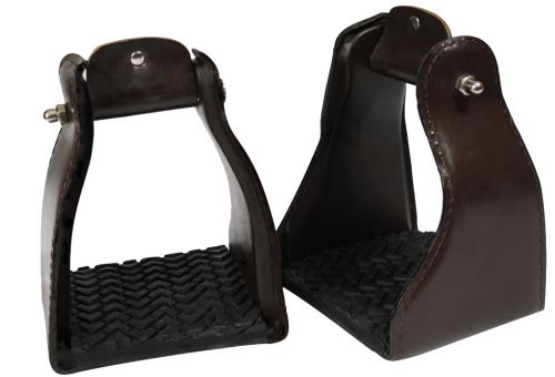 Leather Covered Endurance Stirrup - Henderson's Western Store