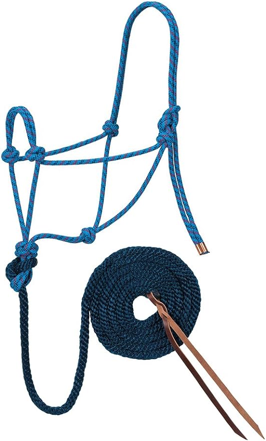 Nylon Rope Halter W/Removeable Lead - Henderson's Western Store